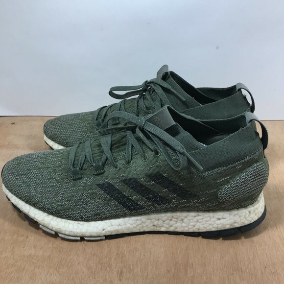 Adidas Men’s Pureboost RBL Rebel Green Running Shoes CM8312 Size 12.5 - Picture 3 of 9